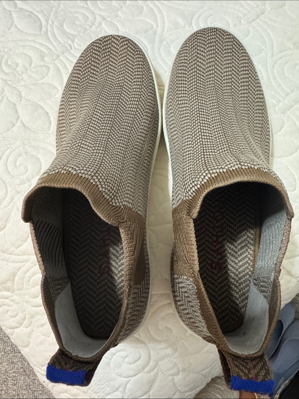 Rothy’s Slip-On Knit Casual Shoes in Brown